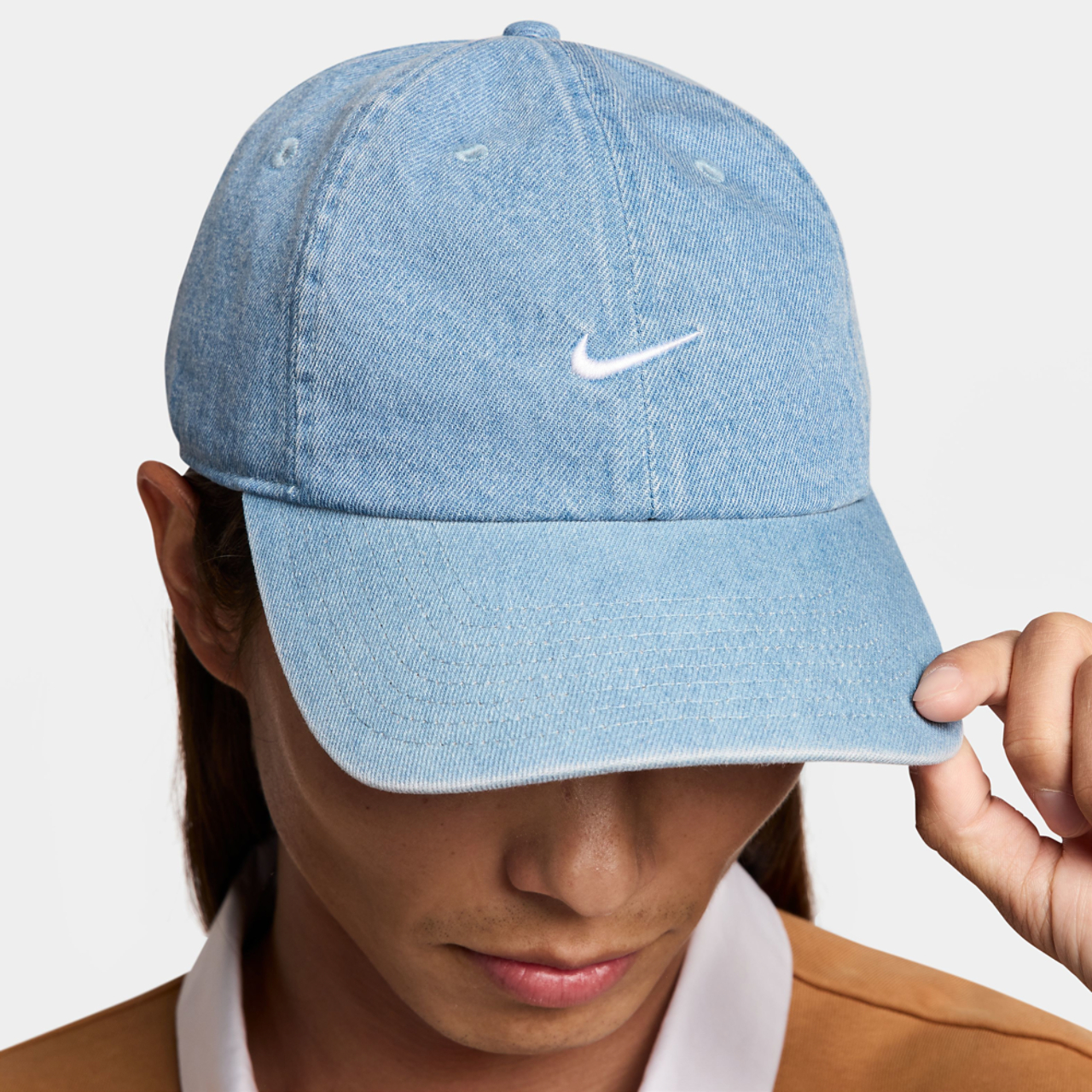 Nike Club Denim Cap Image 4 of 5. Tap to open photo gallery.