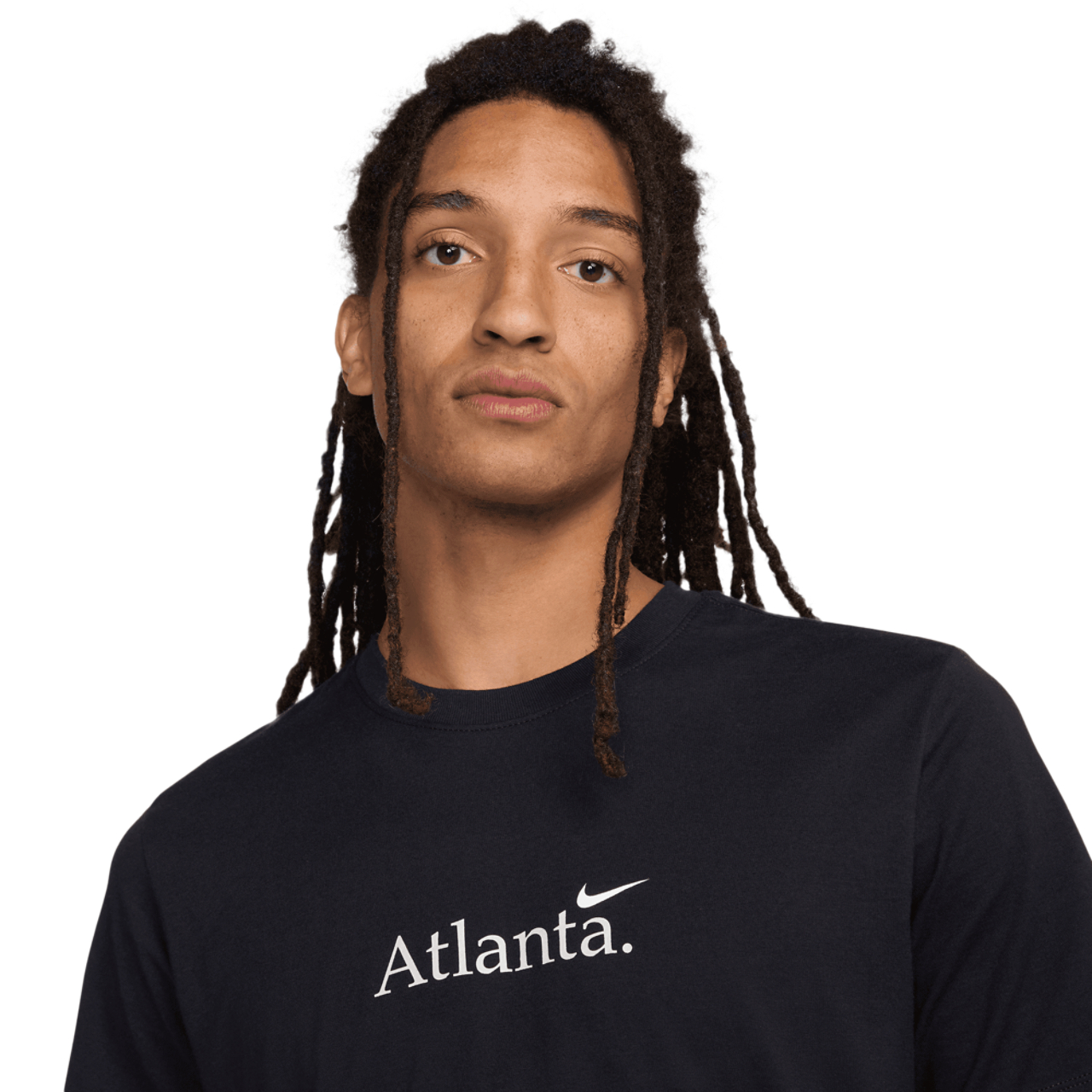 Nike Atlanta Short Sleeve Crew T-Shirt Image 3 of 4. Tap to open photo gallery.