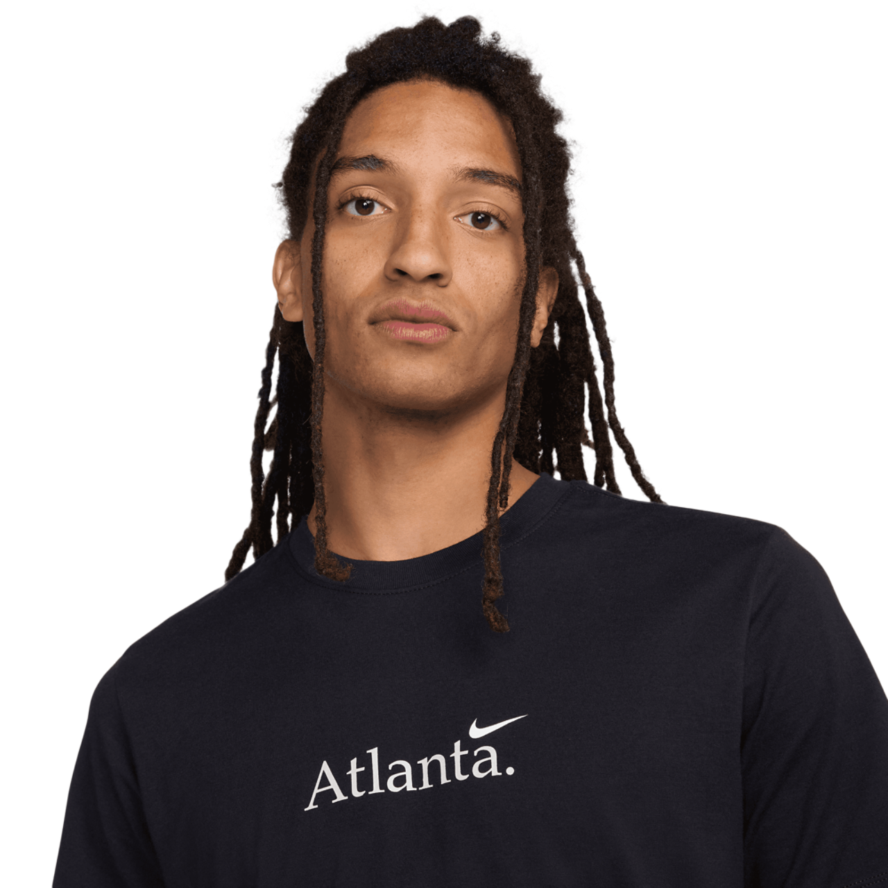 Nike Atlanta Short Sleeve Crew T-Shirt Image 3 of 4. Tap to open photo gallery.