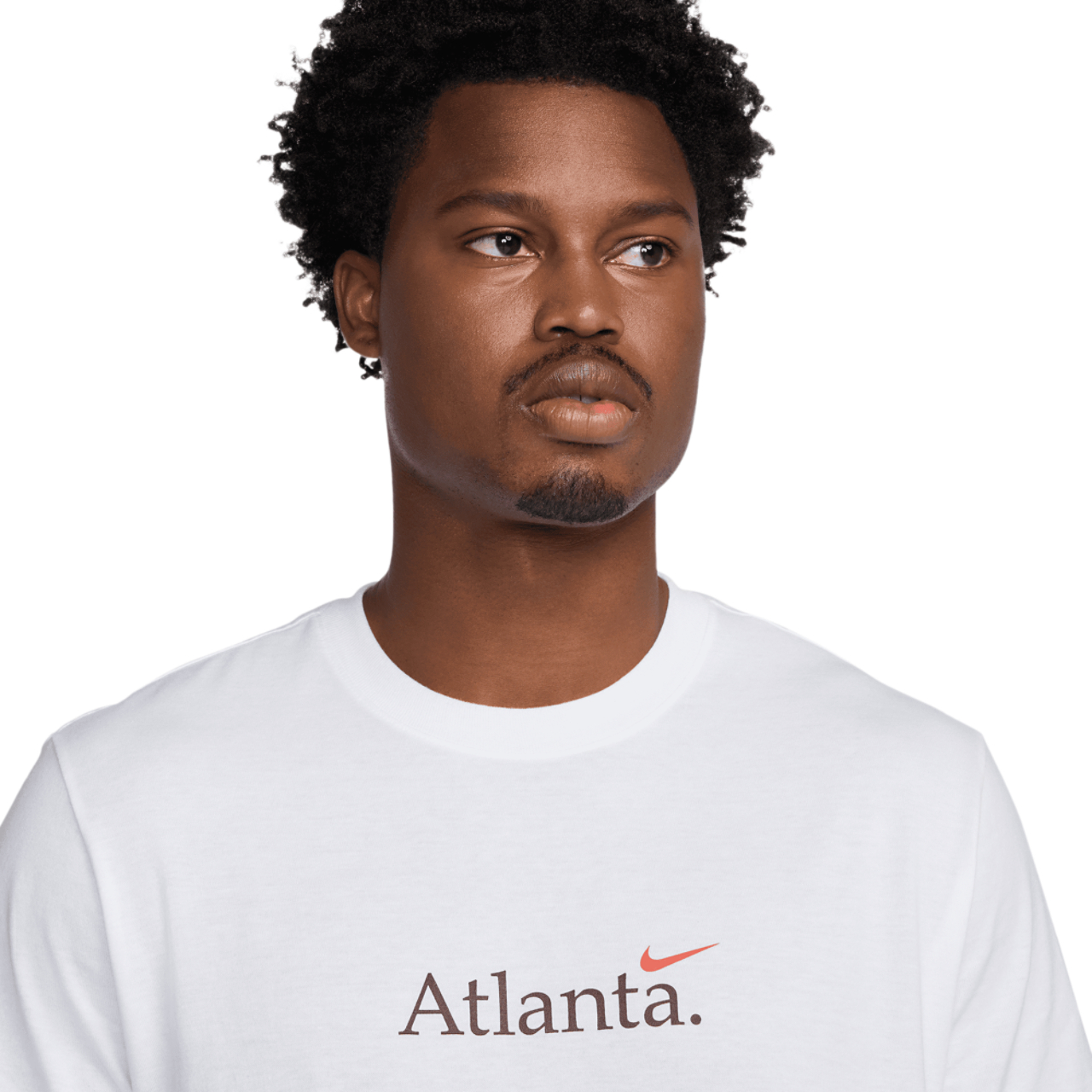 Nike Atlanta Short Sleeve Crew T-Shirt Image 3 of 4. Tap to open photo gallery.