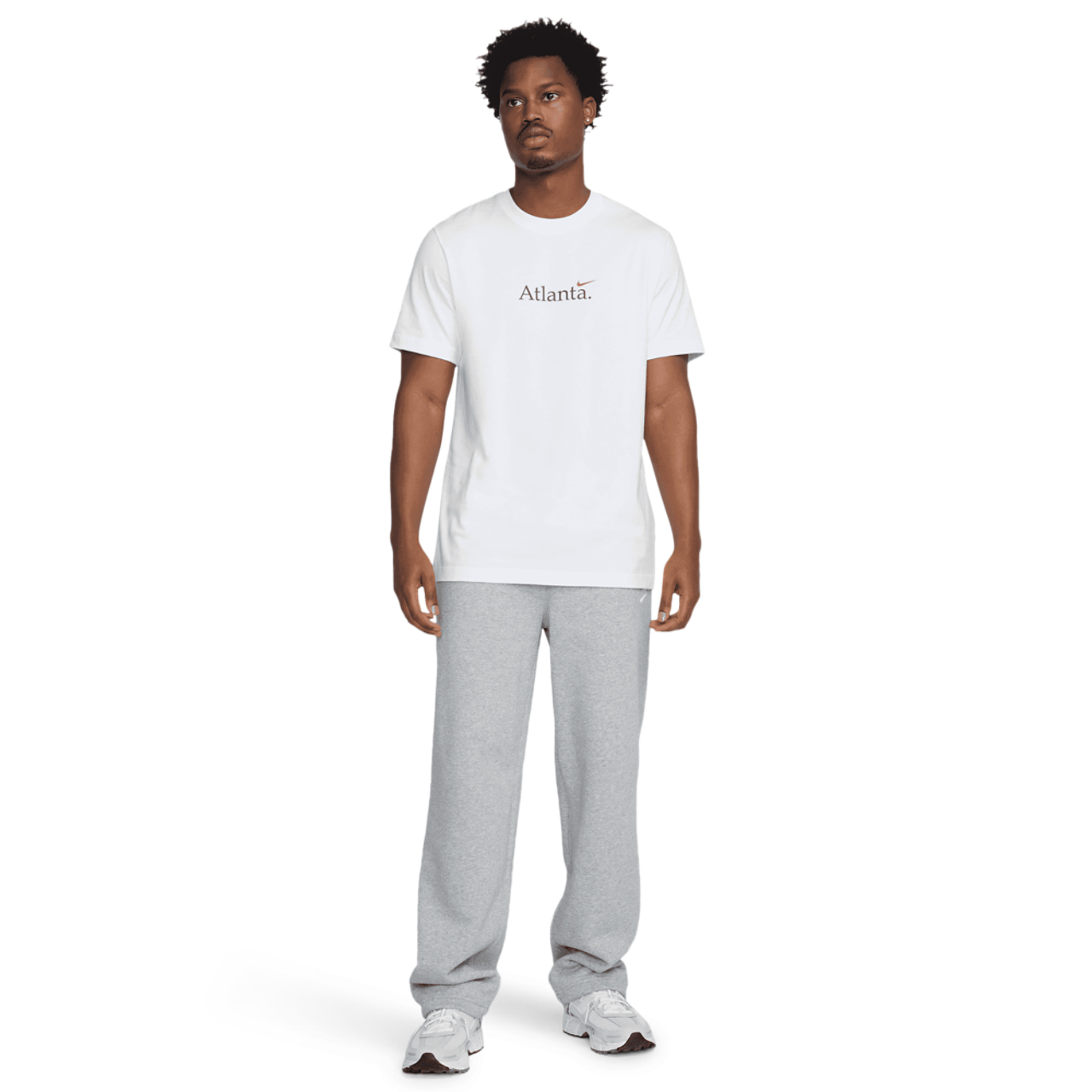 Nike Atlanta Short Sleeve Crew T-Shirt Image 4 of 4. Tap to open photo gallery.