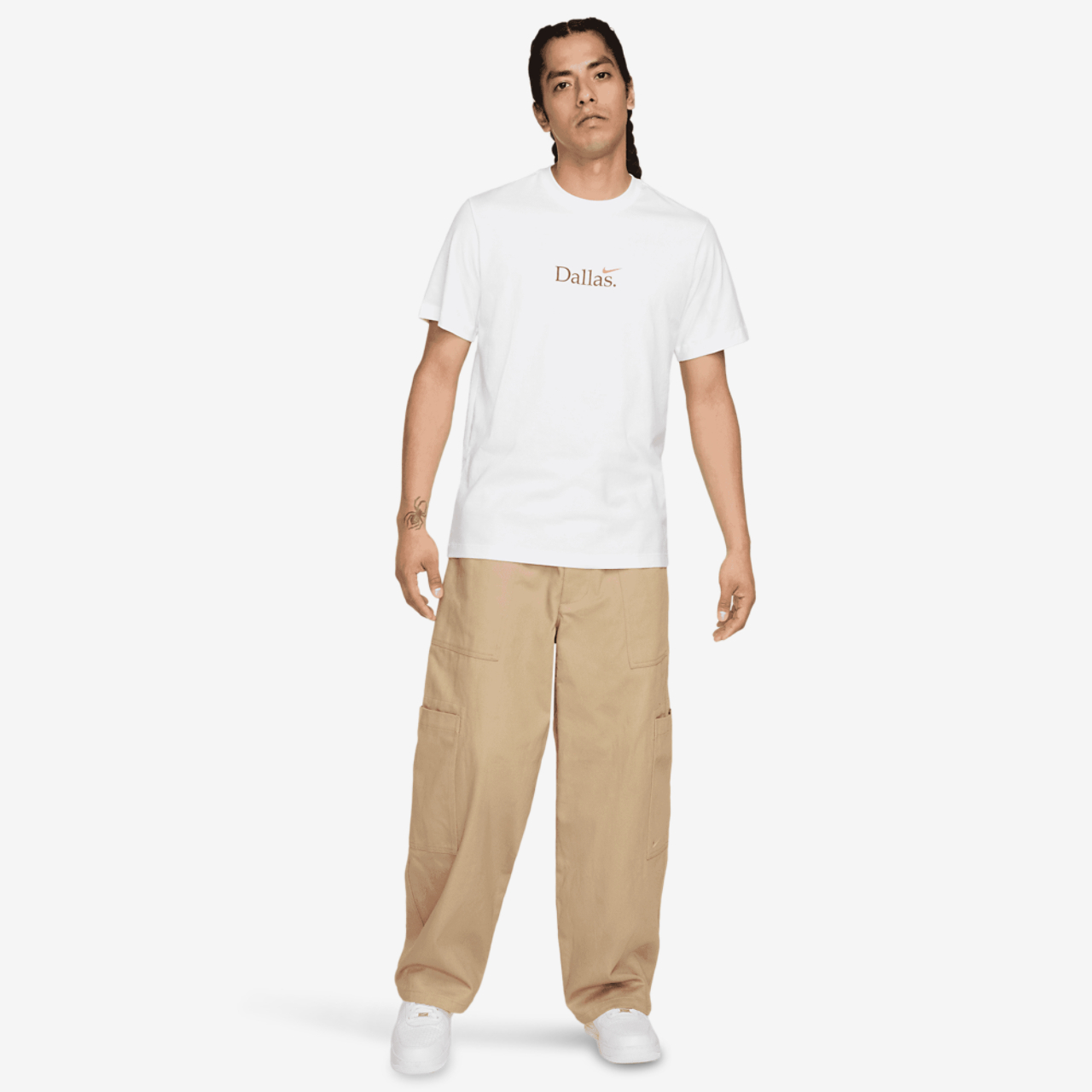 Nike Dallas Short Sleeve Crew T-Shirt Image 4 of 4. Tap to open photo gallery.