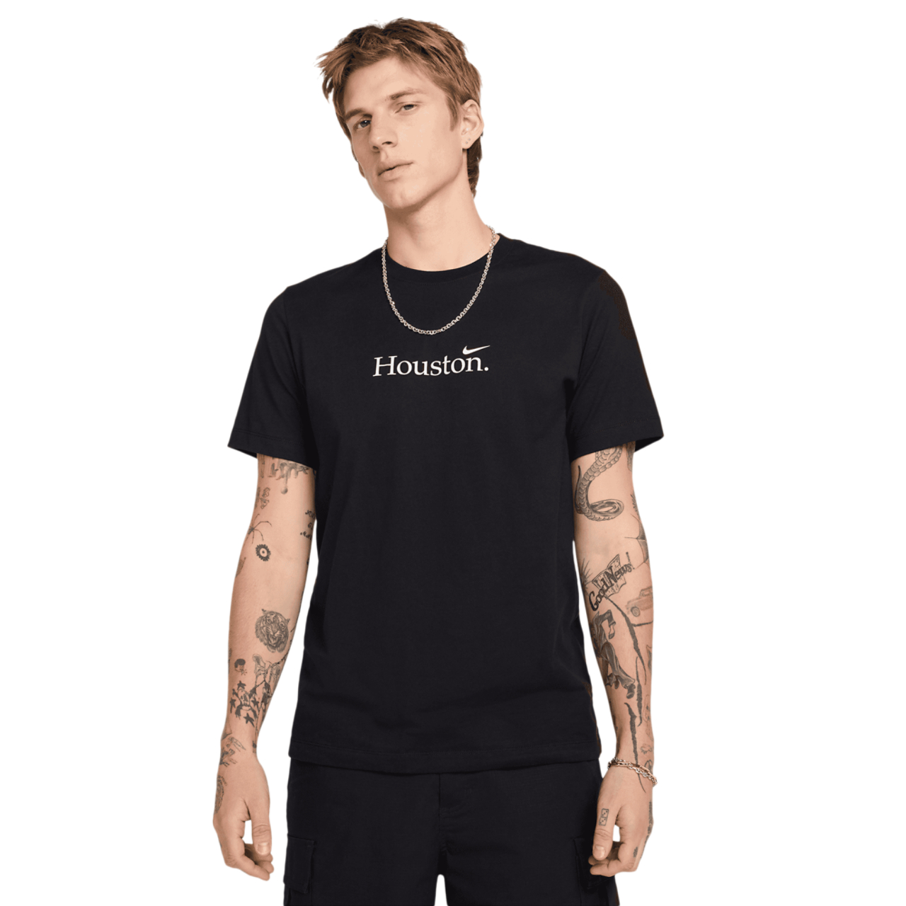 Nike Houston Short Sleeve Crew T-Shirt Image 1 of 4. Tap to open photo gallery.