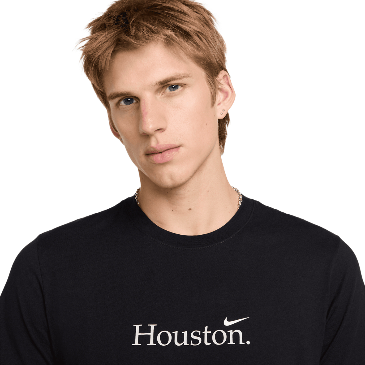 Nike Houston Short Sleeve Crew T-Shirt Image 3 of 4. Tap to open photo gallery.