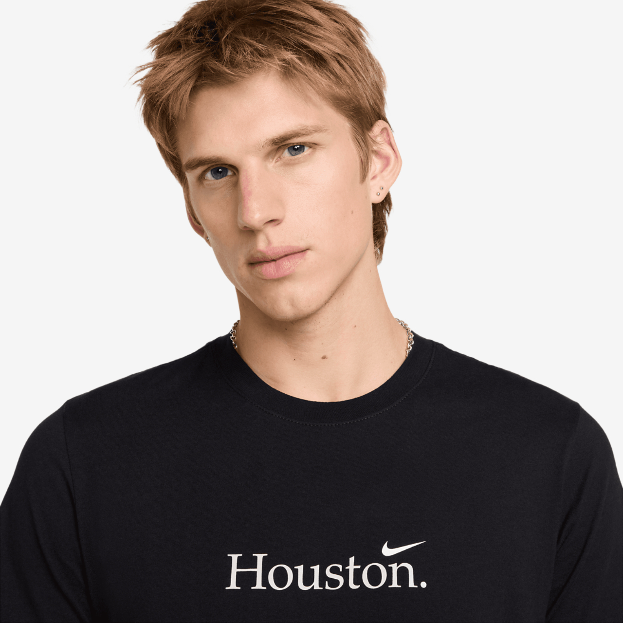 Nike Houston Short Sleeve Crew T-Shirt Image 3 of 4. Tap to open photo gallery.