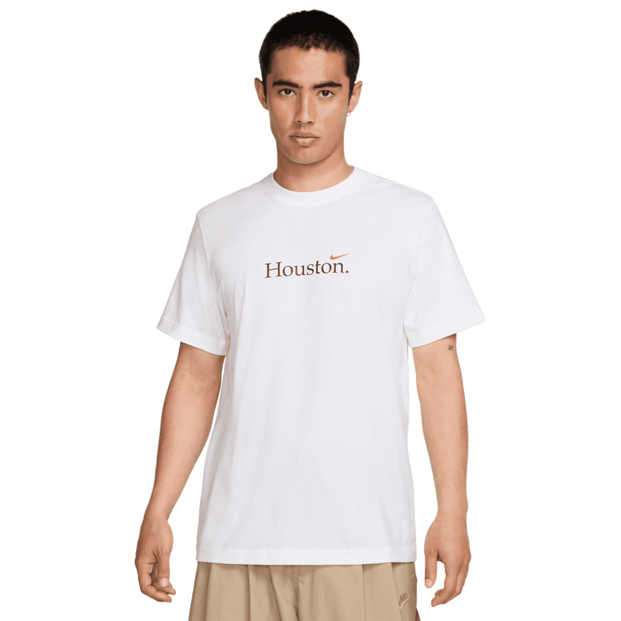 Nike Houston Short Sleeve Crew T-Shirt Image 1 of 4. Tap to open photo gallery.