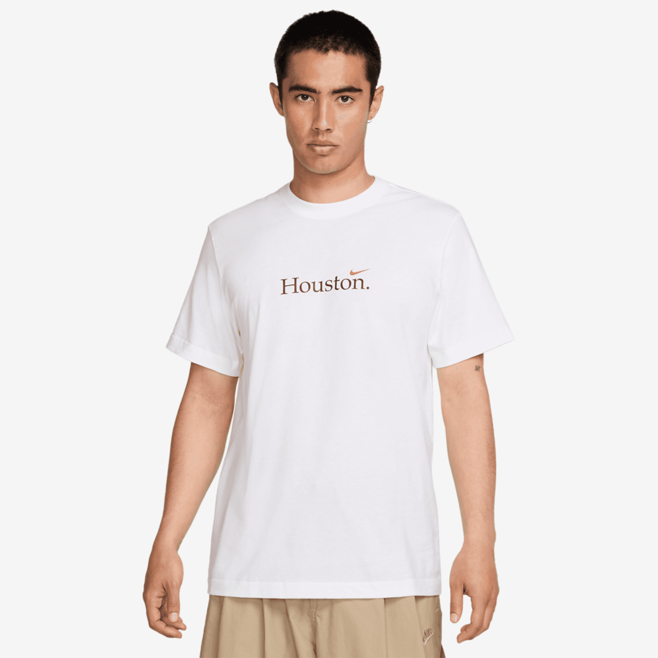 Nike Houston Short Sleeve Crew T-Shirt Image 1 of 4. Tap to open photo gallery.