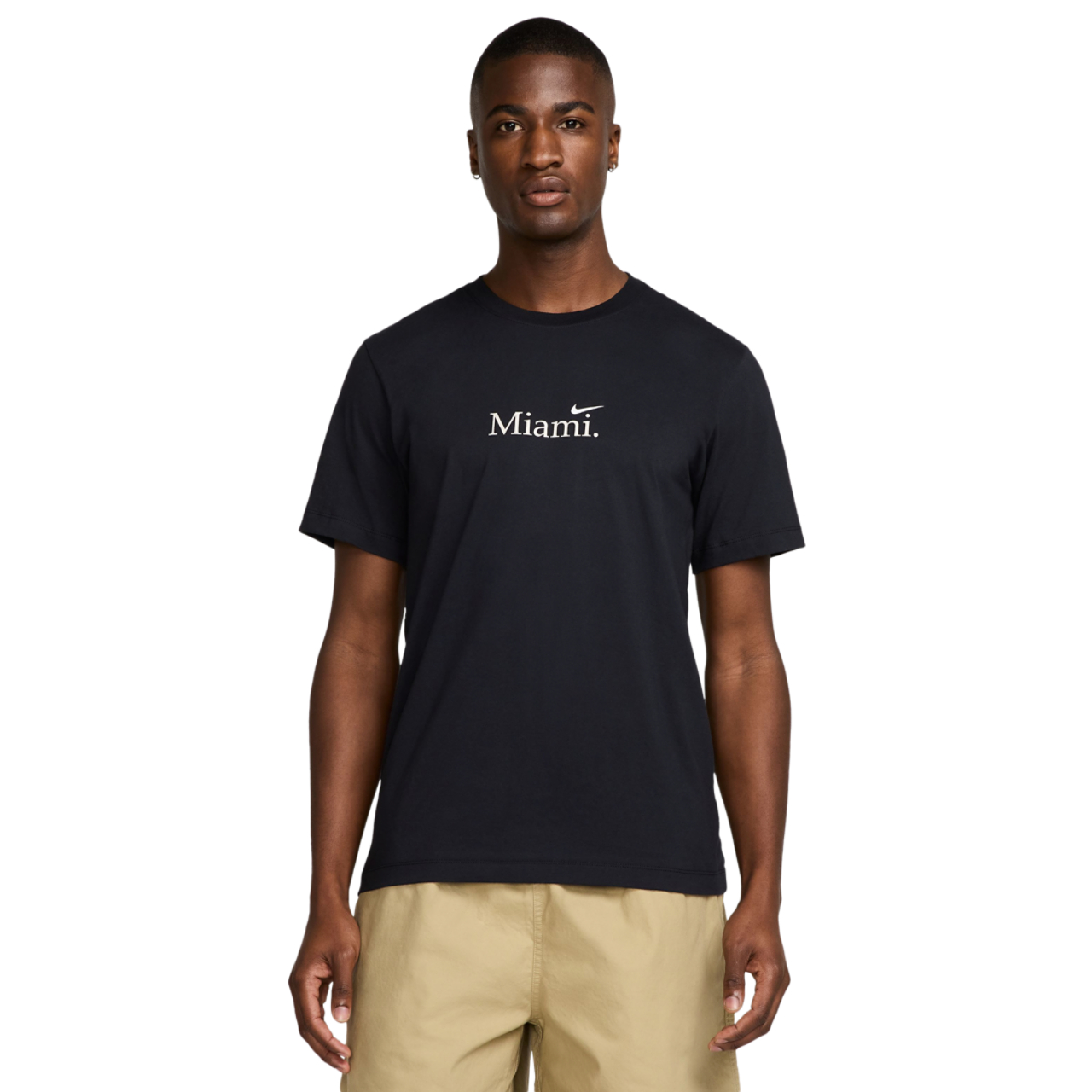 Nike Miami Short Sleeve Crew T-Shirt Image 1 of 4. Tap to open photo gallery.