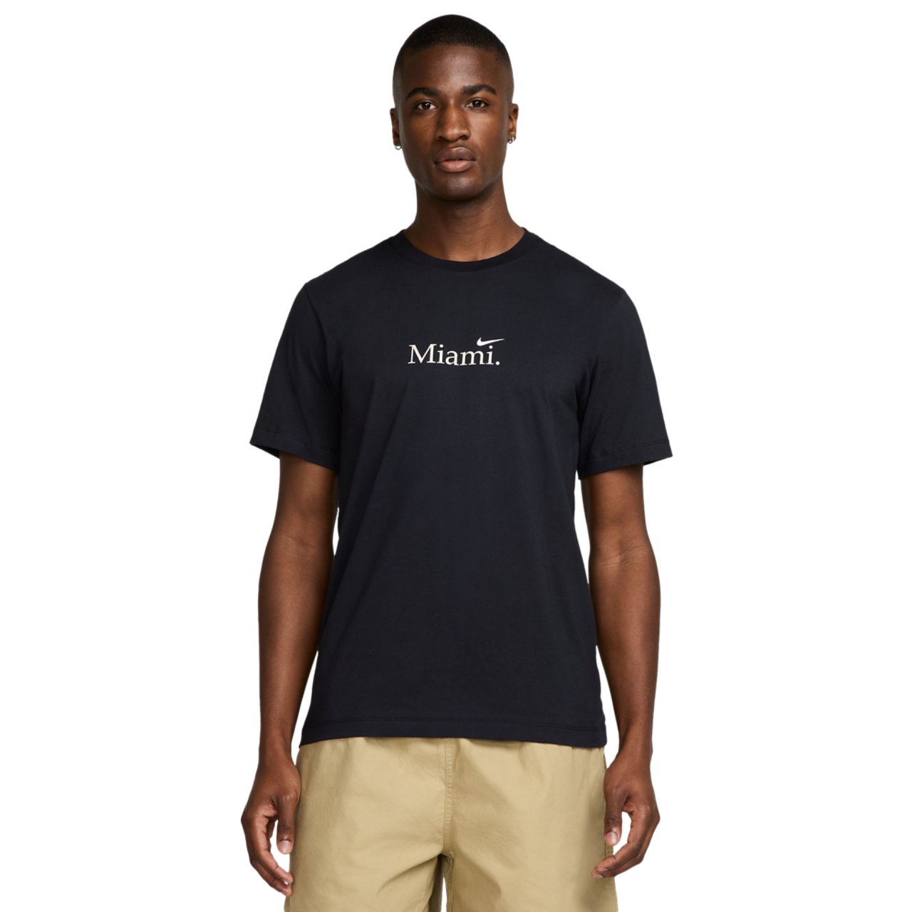 Nike Miami Short Sleeve Crew T-Shirt Image 1 of 4. Tap to open photo gallery.