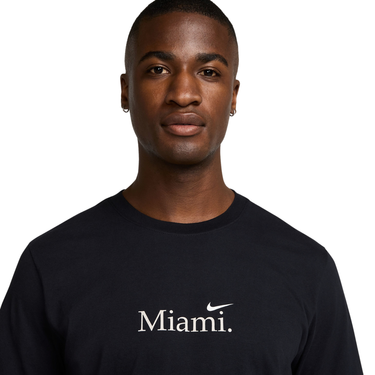 Nike Miami Short Sleeve Crew T-Shirt Image 4 of 4. Tap to open photo gallery.