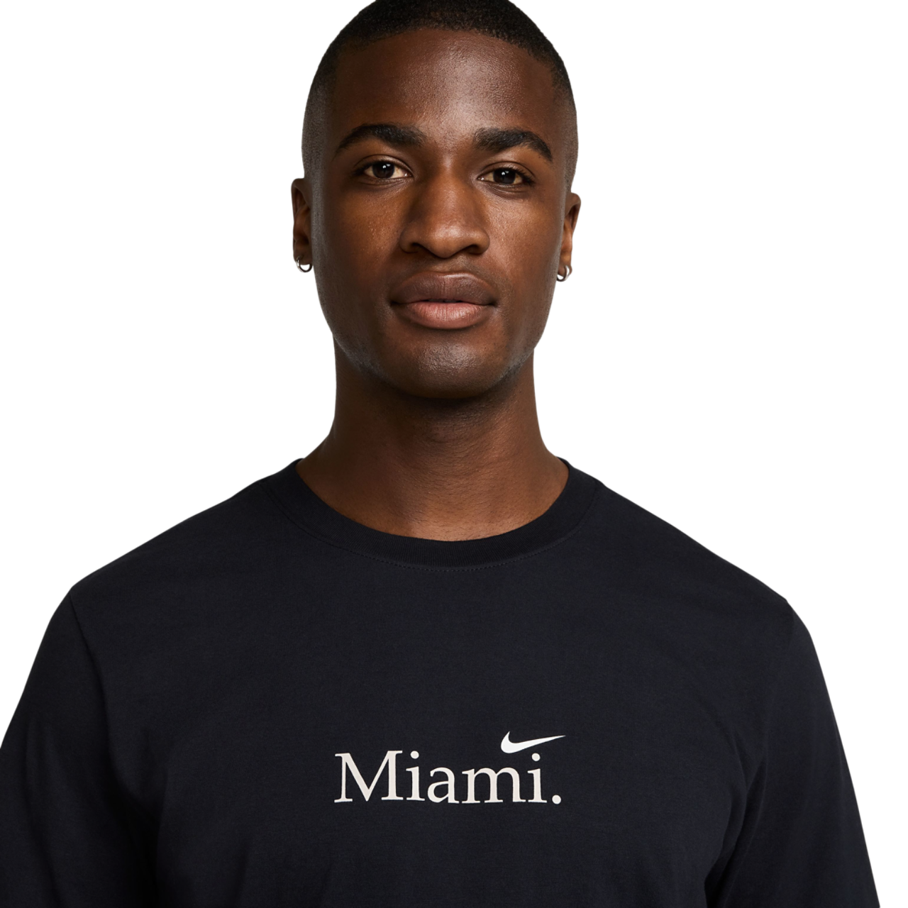 Nike Miami Short Sleeve Crew T-Shirt Image 4 of 4. Tap to open photo gallery.