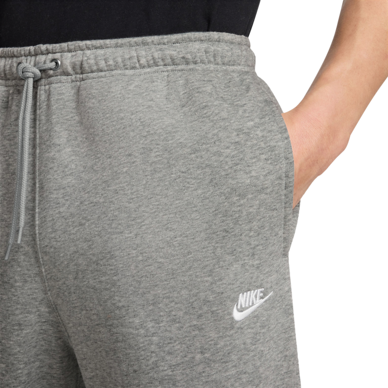 Nike Club Fleece Bungee Pants Image 3 of 3. Tap to open photo gallery.