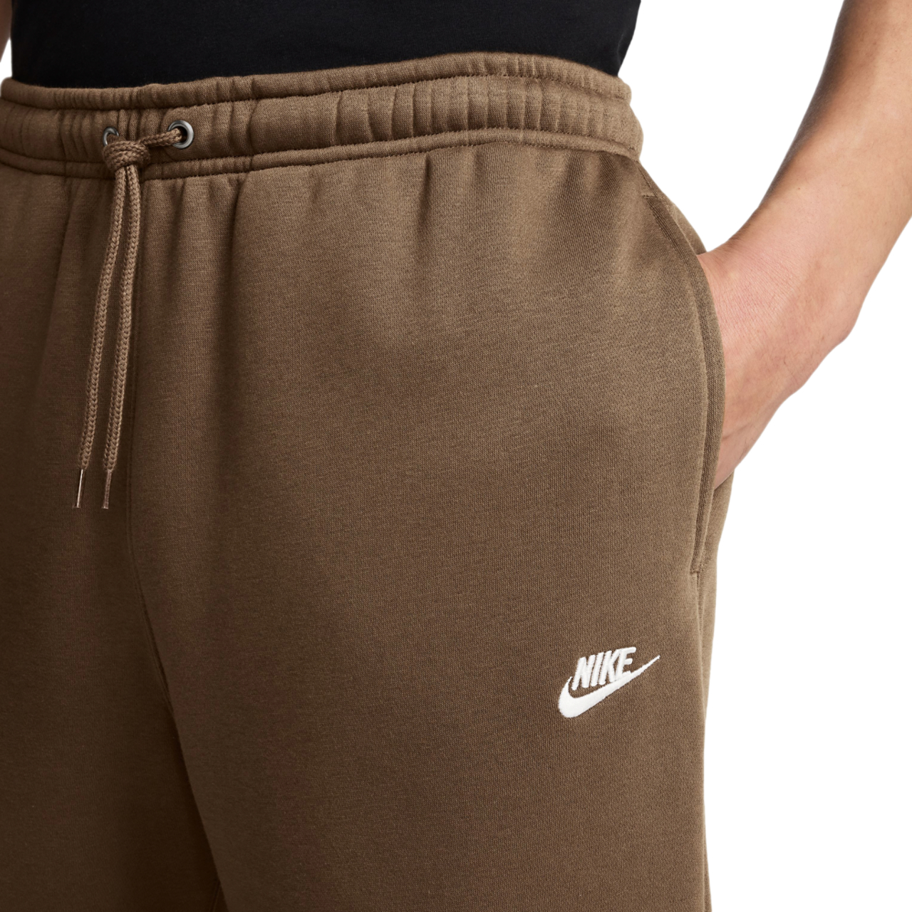 Nike Club Fleece Bungee Pants Image 3 of 3. Tap to open photo gallery.