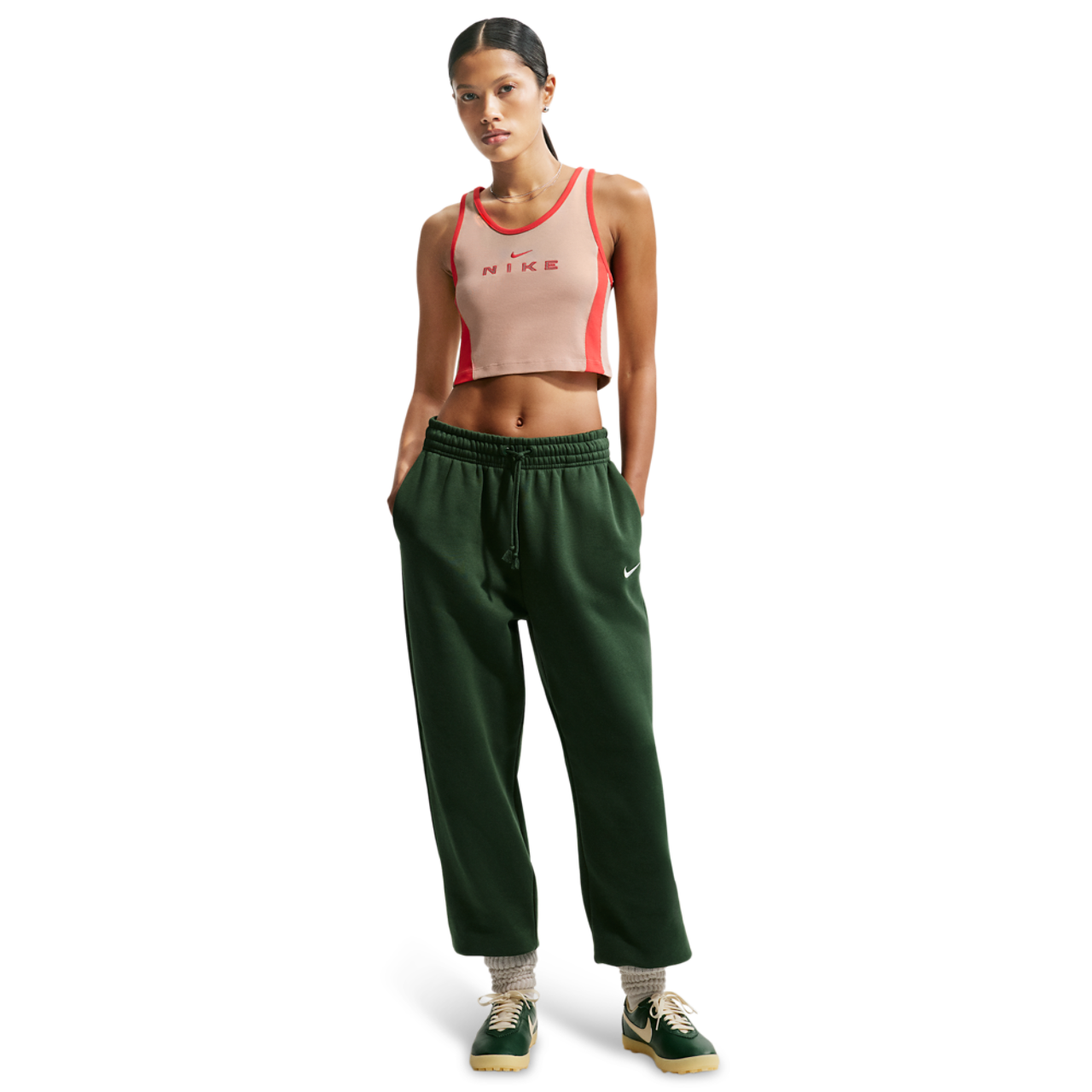 Nike NSW Street Gx Crop Tank Image 4 of 5. Tap to open photo gallery.