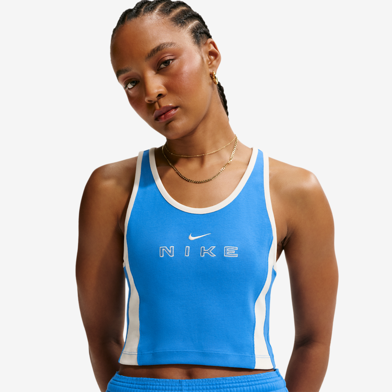 Nike NSW Street Gx Crop Tank Image 1 of 6. Tap to open photo gallery.