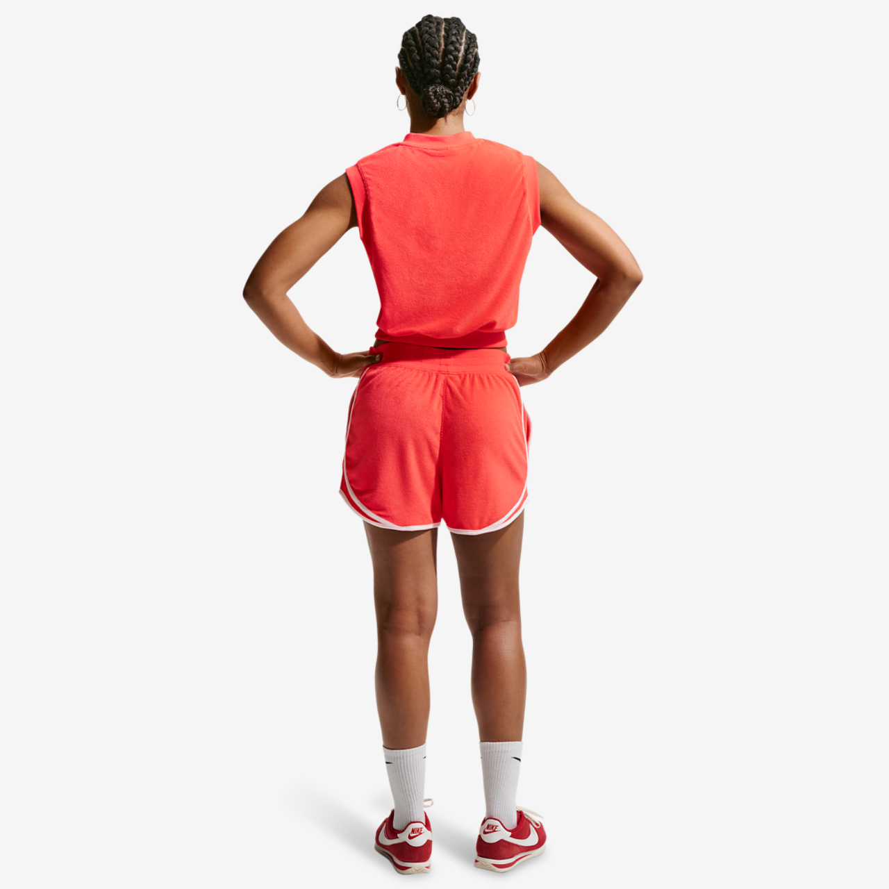 Nike NSW Chill Terry Towel Tank Image 4 of 4. Tap to open photo gallery.