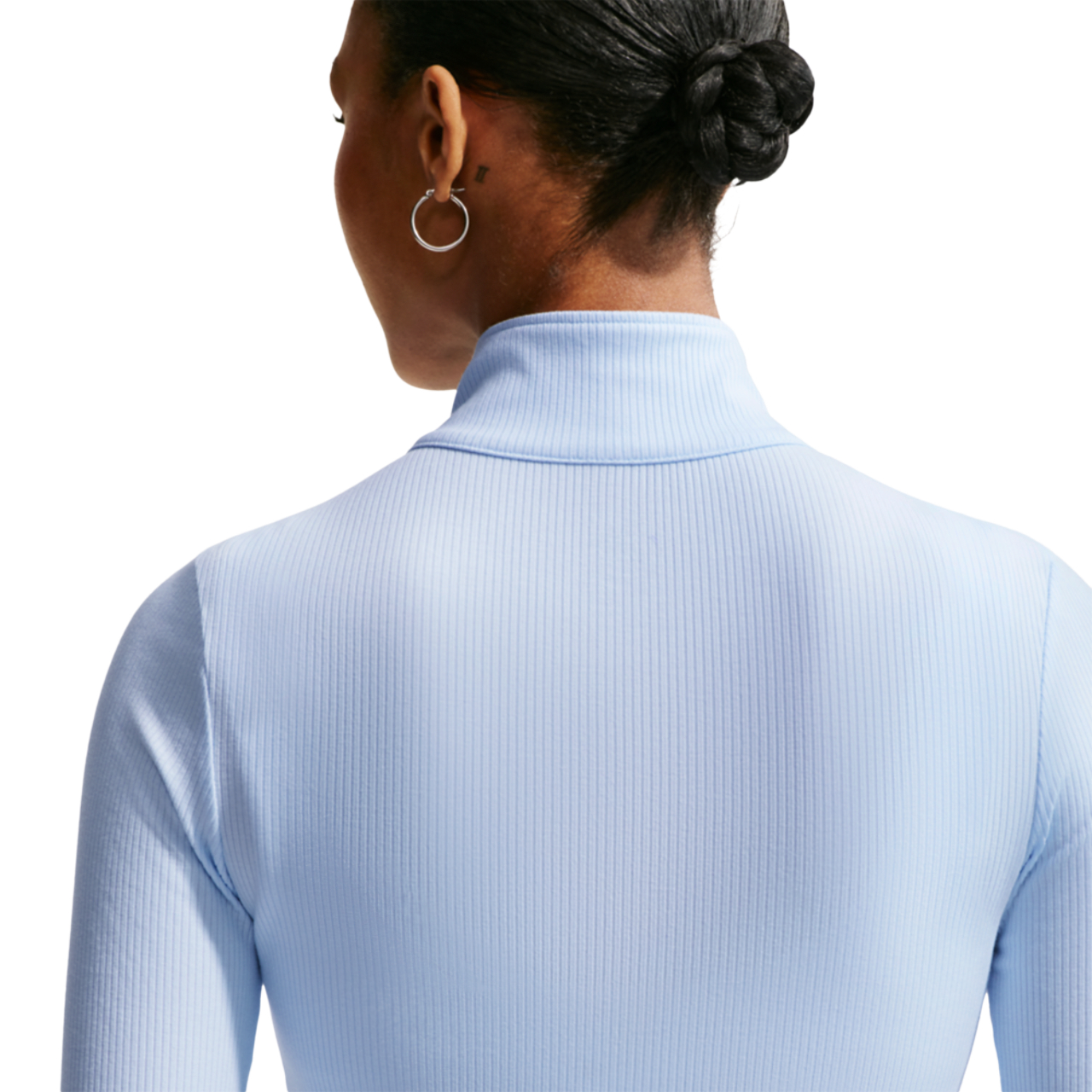 Nike NSW Chill Knit Rib Quarter-Zip LS Top - Women's | Foot Locker