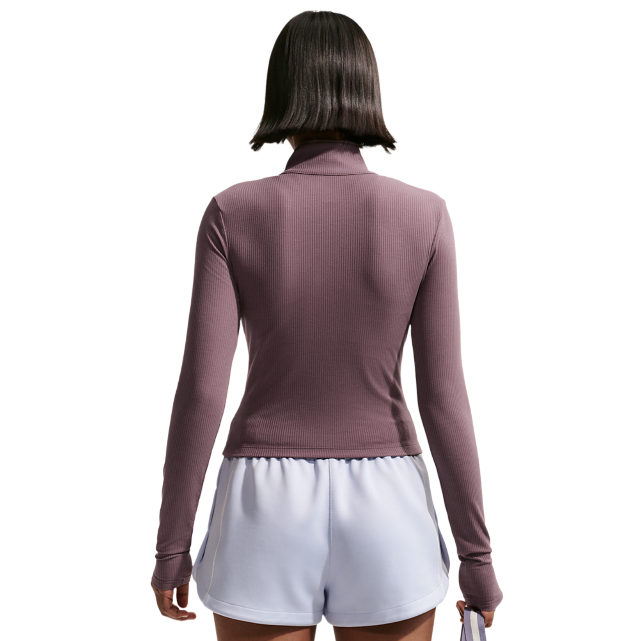 Nike NSW Chill Knit Rib Quarter-Zip LS Top - Women