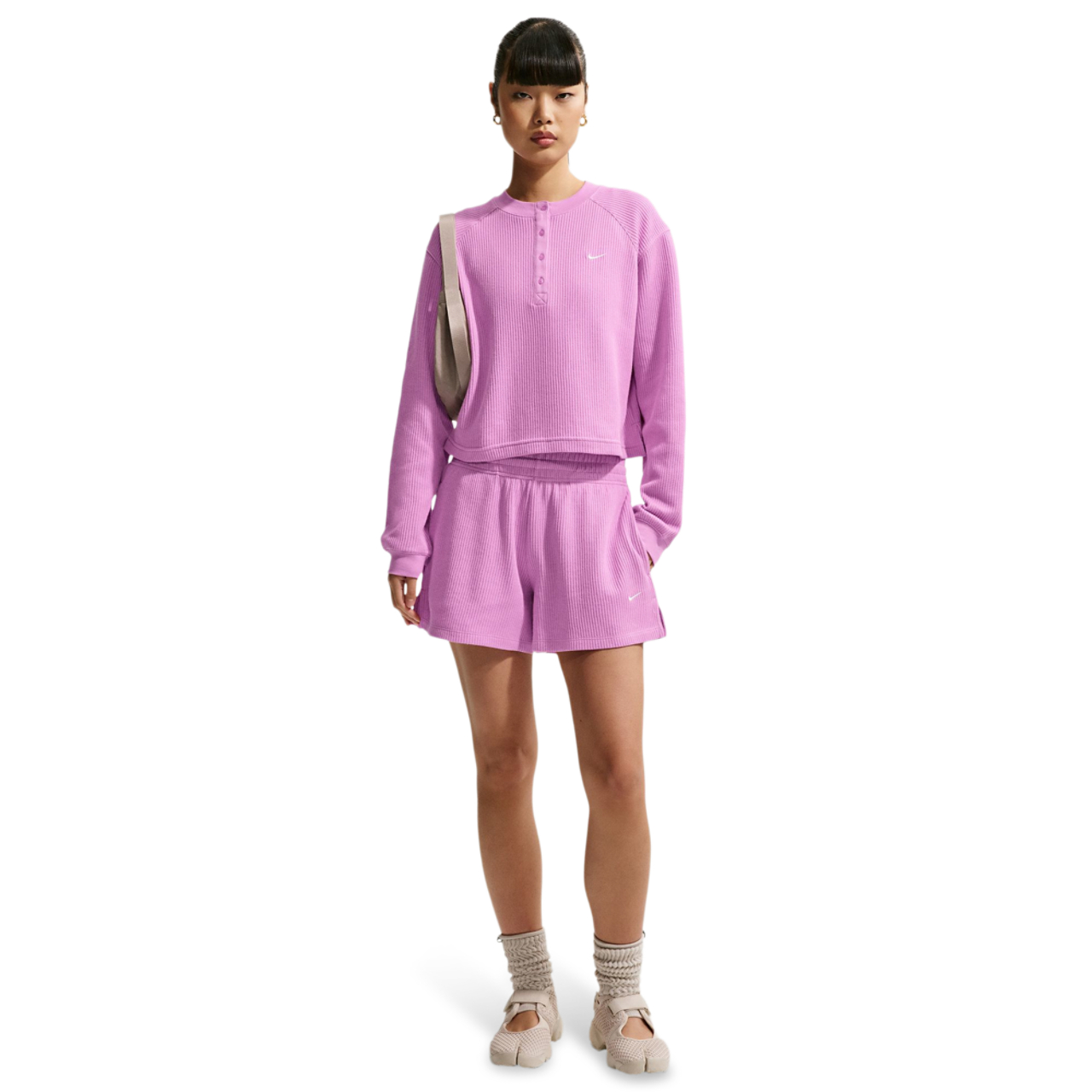 Nike NSW Chill Knit Waffle Shorts - Women's | Foot Locker