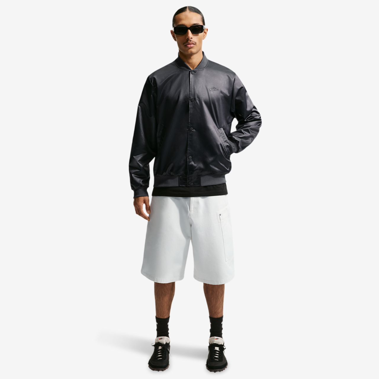 Nike Club Varsity Jacket Image 5 of 6. Tap to open photo gallery.