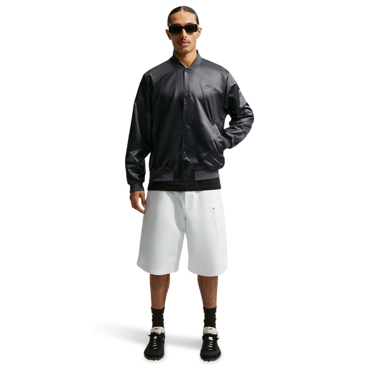 Nike Club Varsity Jacket Image 5 of 6. Tap to open photo gallery.