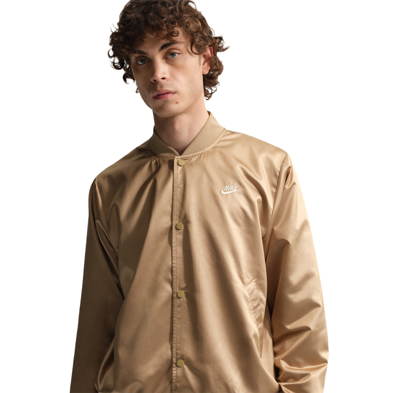 Nike Club Varsity Jacket Image 1 of 4. Tap to open photo gallery.