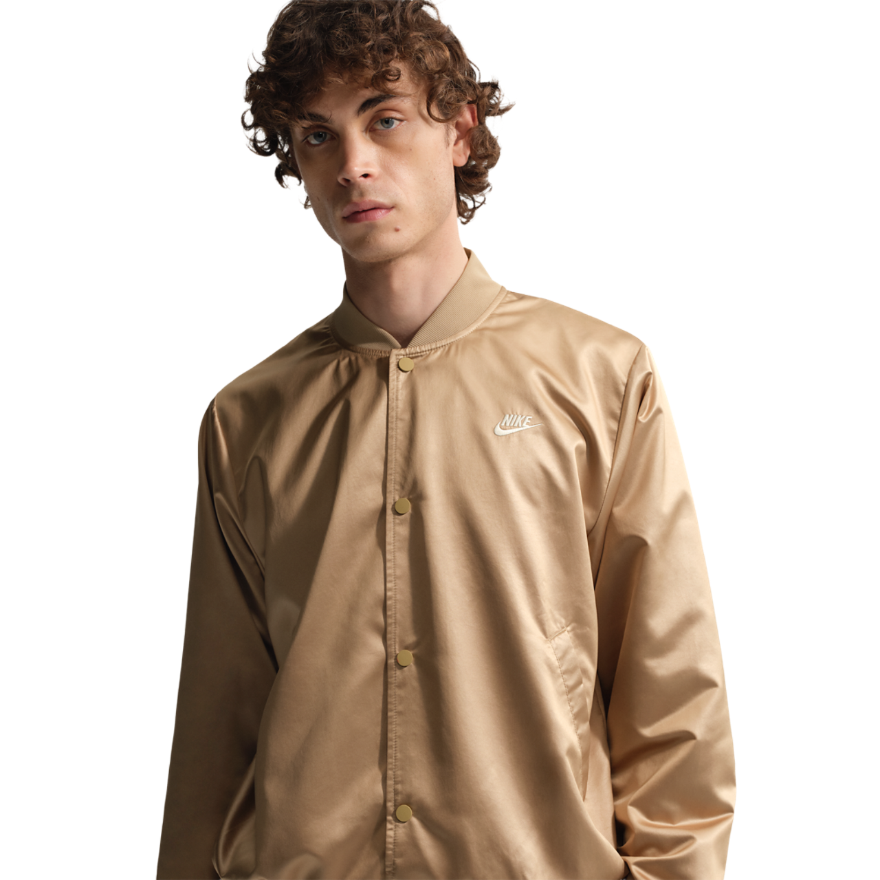 Nike Club Varsity Jacket Image 1 of 4. Tap to open photo gallery.