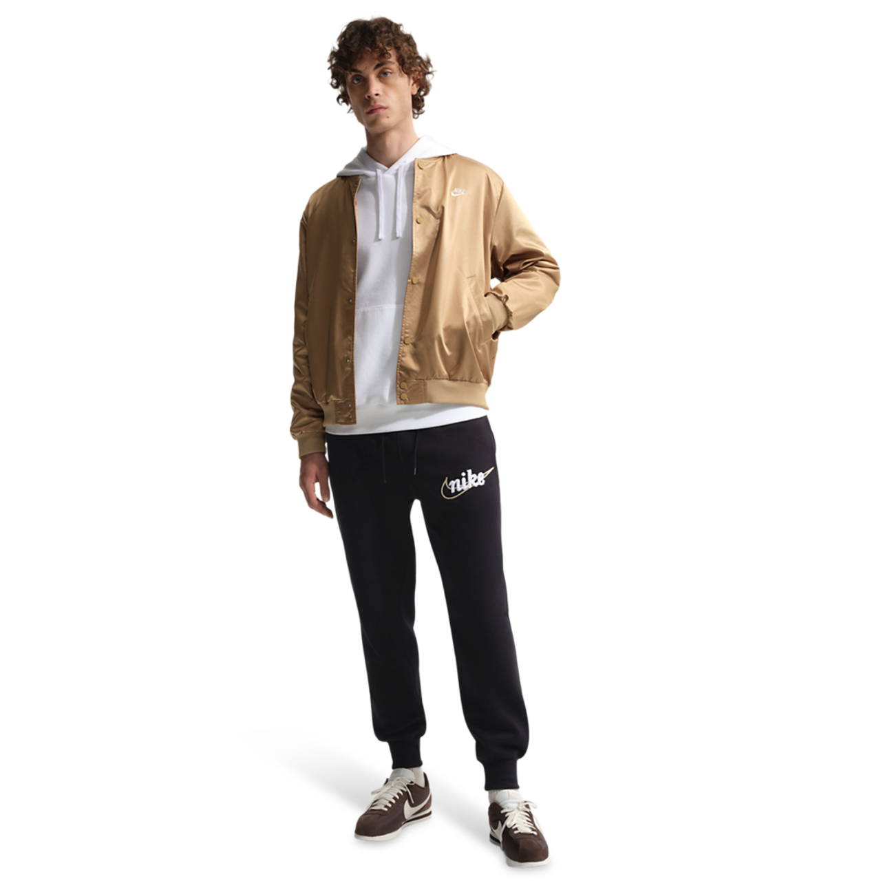 Nike Club Varsity Jacket Image 3 of 4. Tap to open photo gallery.