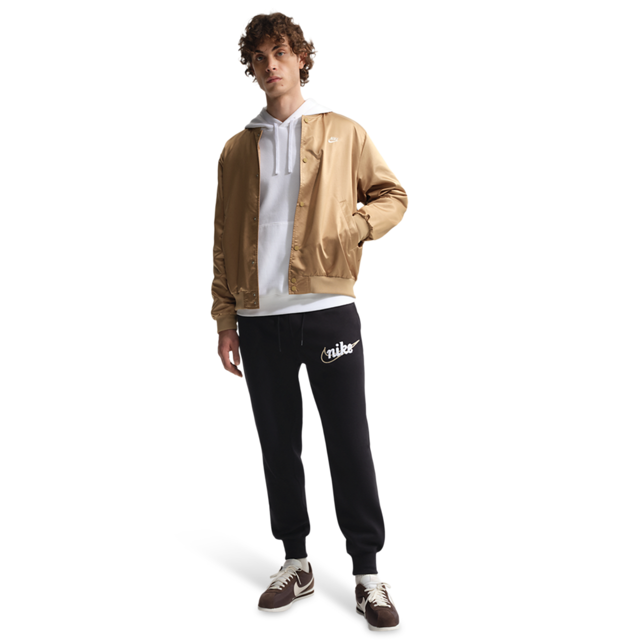 Nike Club Varsity Jacket Image 3 of 4. Tap to open photo gallery.