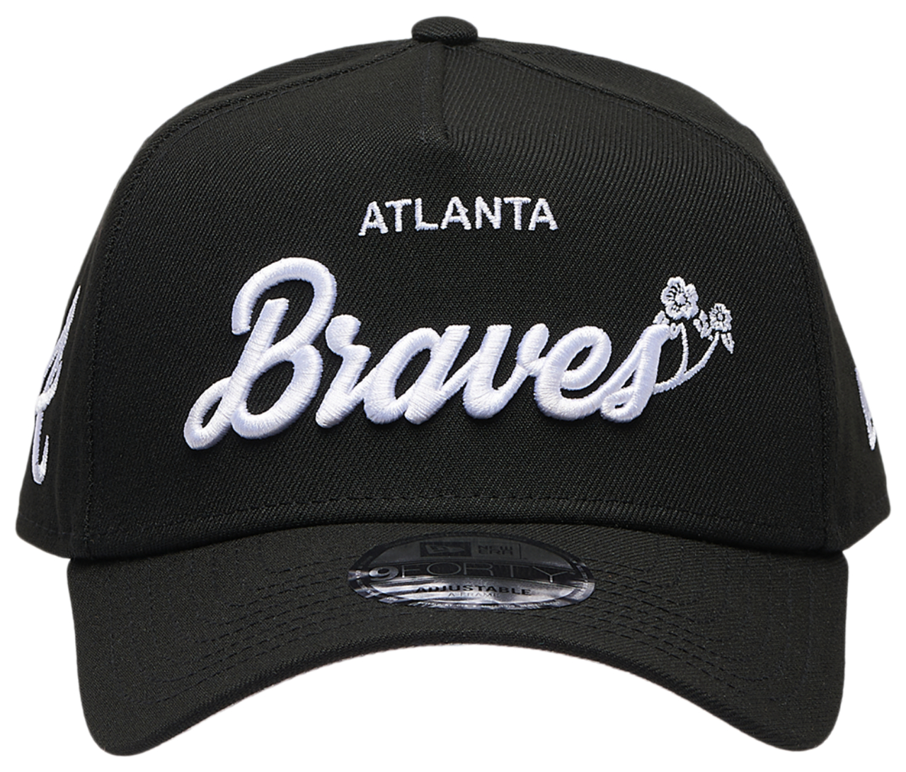 New Era Braves 940 A Frame Local Play Cap Image 2 of 5. Tap to open photo gallery.