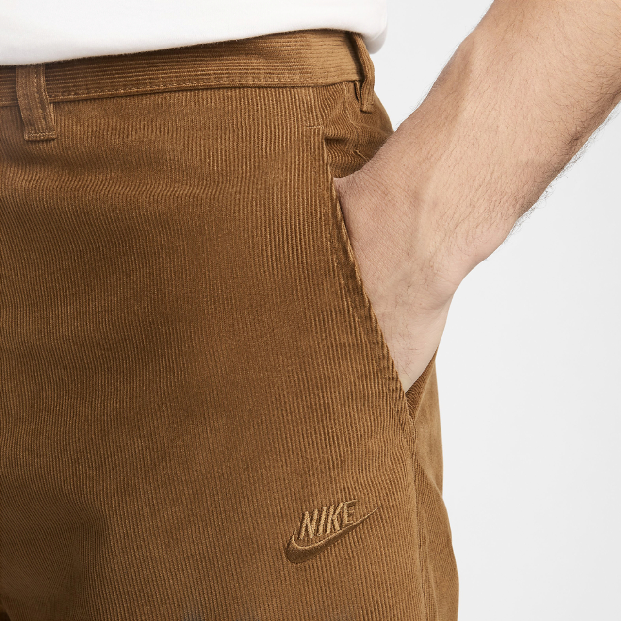 Nike Club Chino Corduroy Pants Image 3 of 4. Tap to open photo gallery.