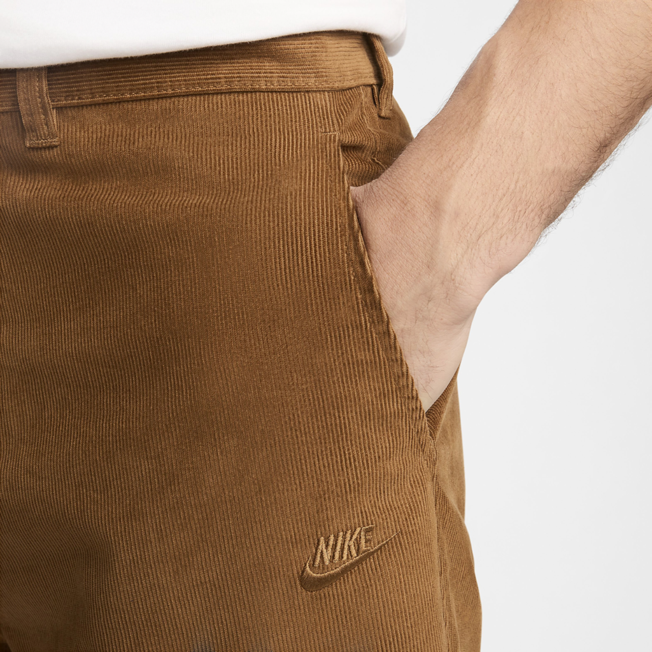 Nike Club Chino Corduroy Pants Image 3 of 4. Tap to open photo gallery.
