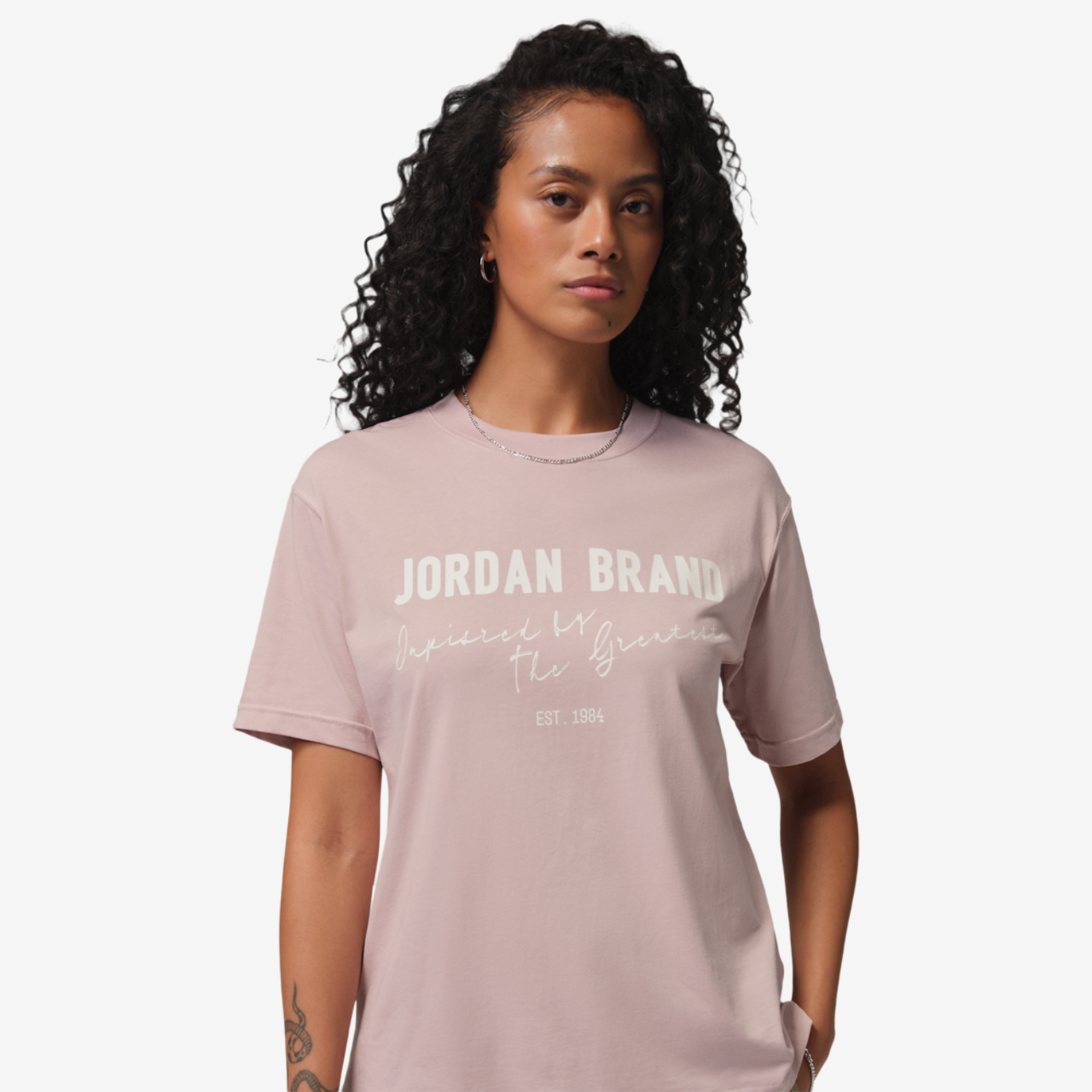 Jordan Brooklyn GF GFX Tee Image 1 of 3. Tap to open photo gallery.
