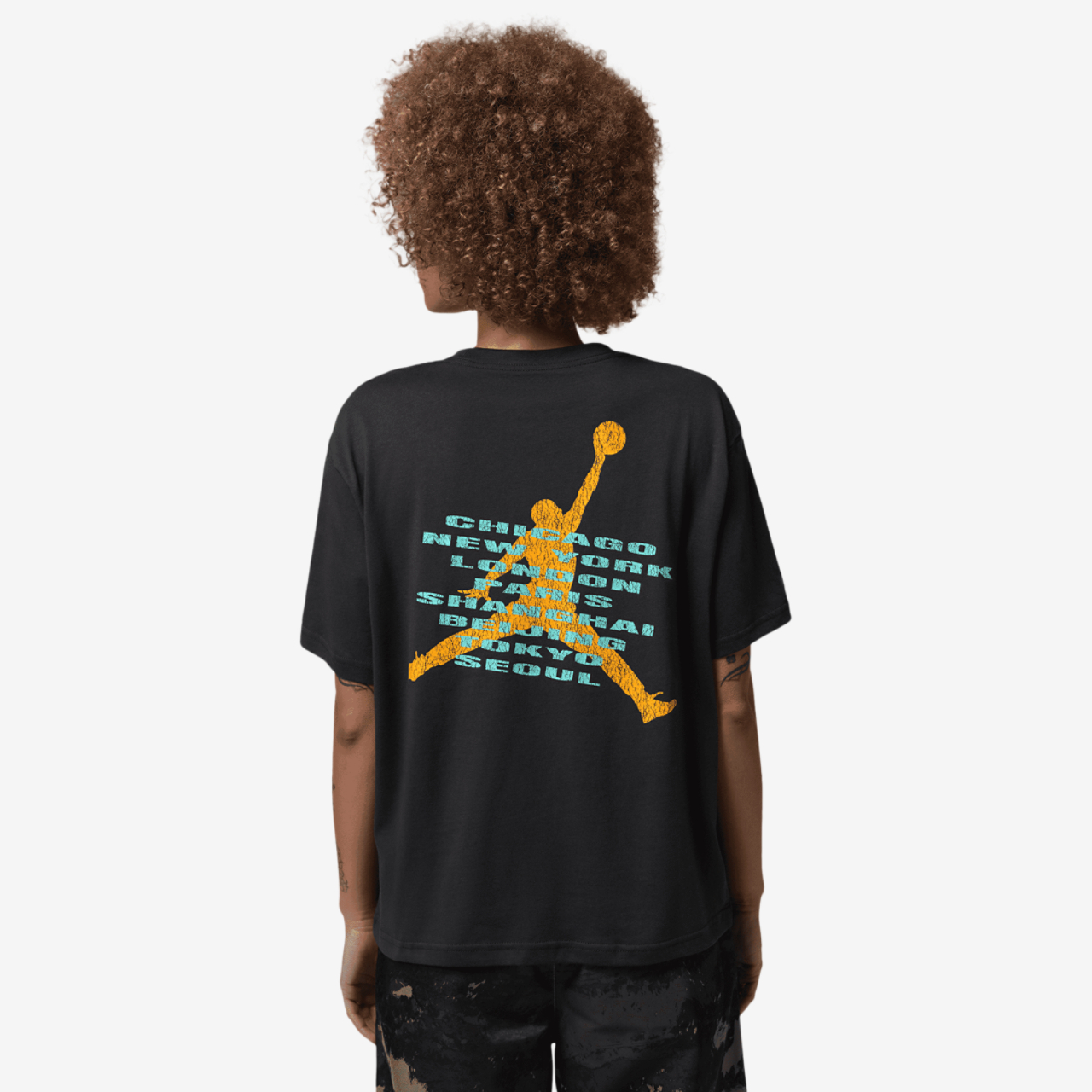 Jordan BRK Short Sleeve GF Graphic T-Shirt Image 2 of 6. Tap to open photo gallery.