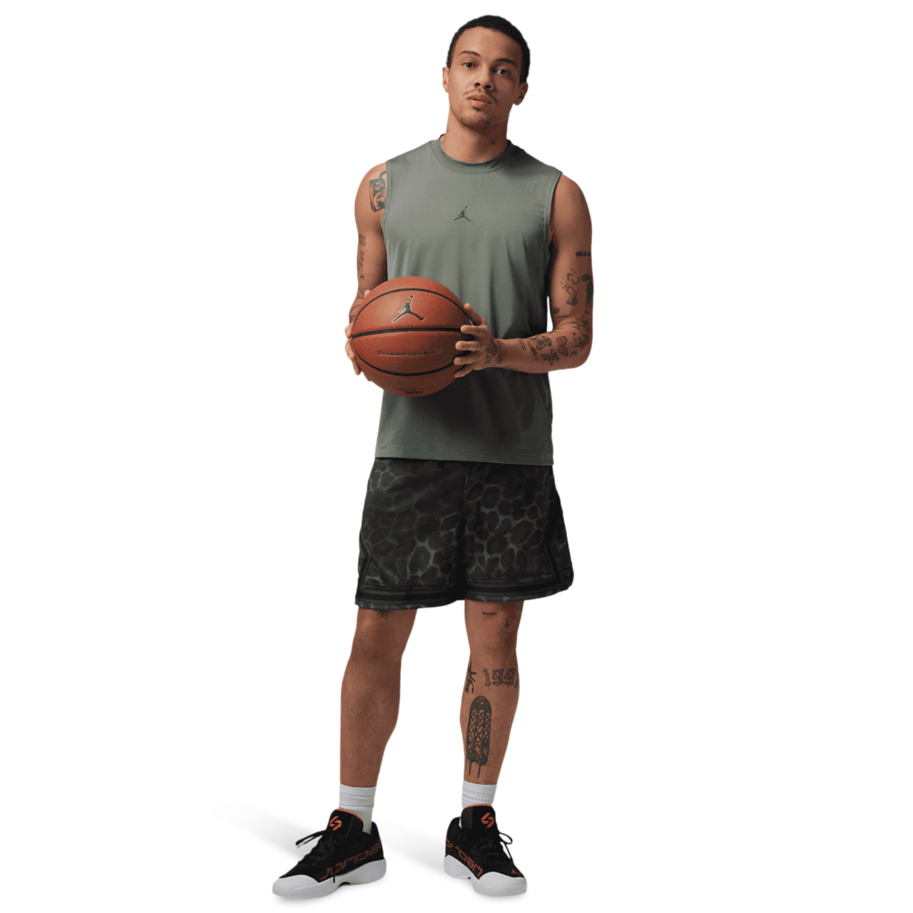 Jordan Dri-FIT SPT AOP Diamond Shorts Image 6 of 6. Tap to open photo gallery.
