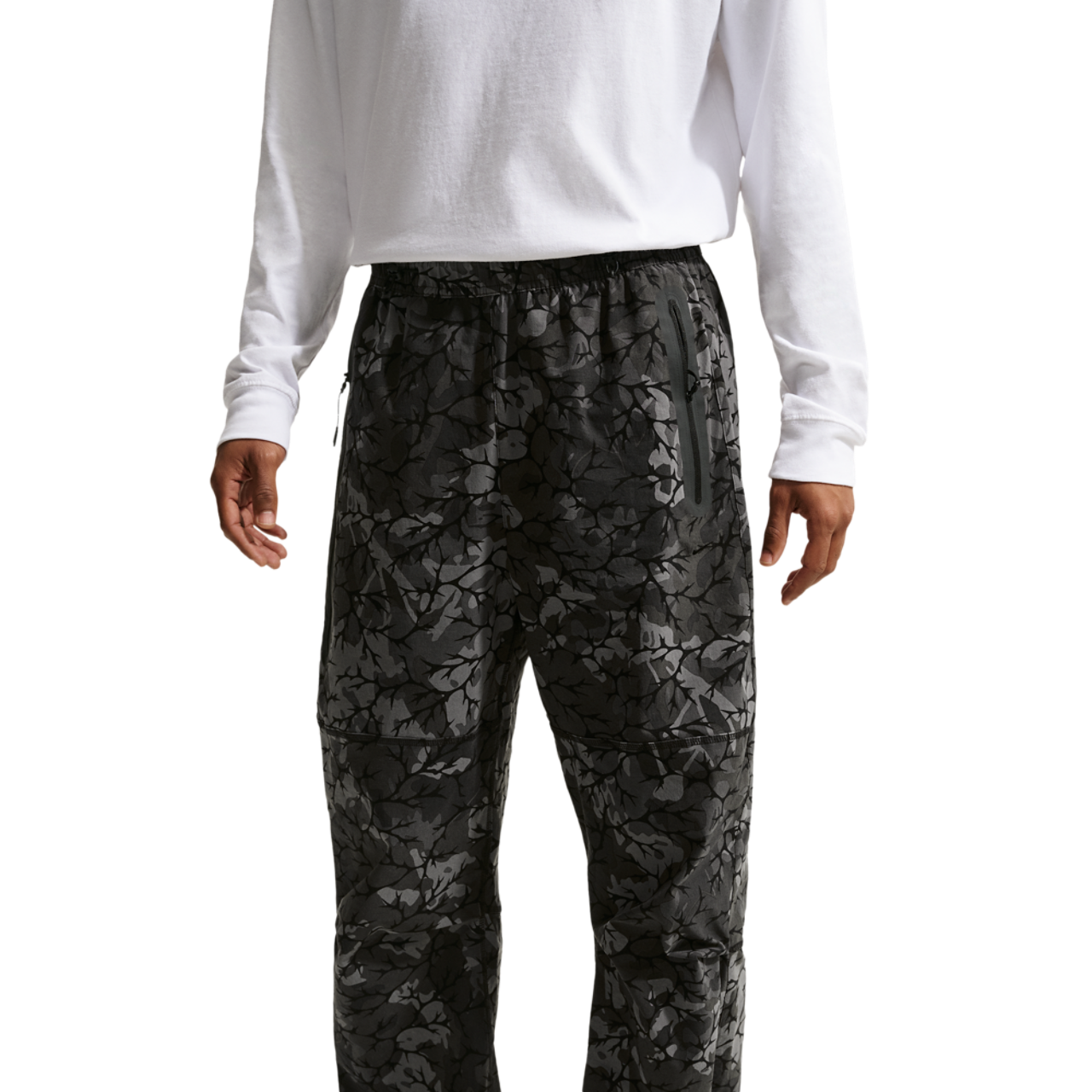 Nike Dri-FIT Tech Woven AOP Pants Image 1 of 4. Tap to open photo gallery.