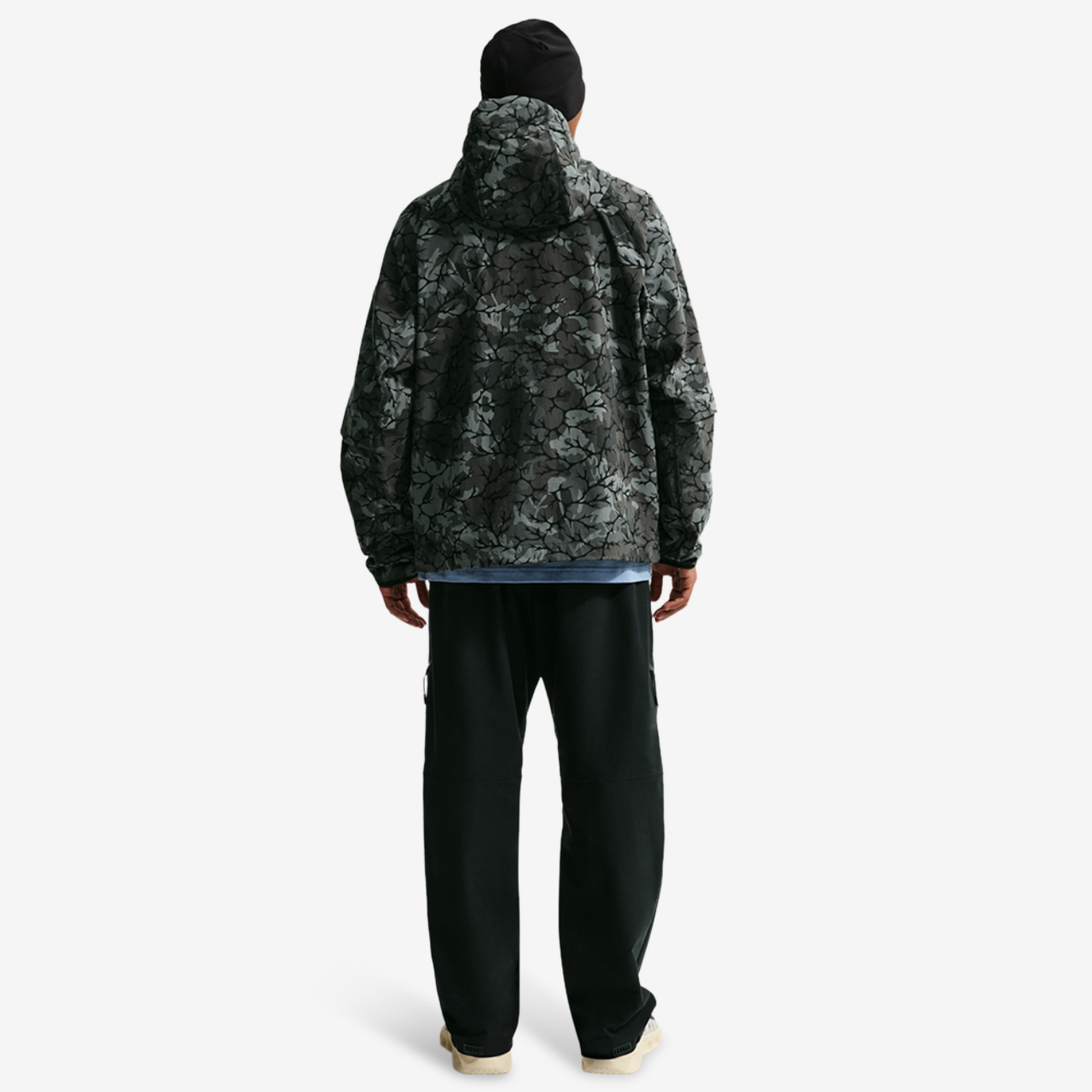 Nike Dri-FIT Tech Woven AOP Full-Zip Image 4 of 4. Tap to open photo gallery.