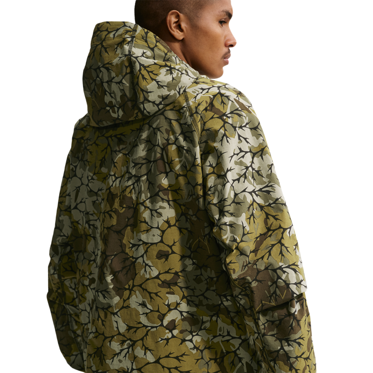 Nike Dri-FIT Tech Woven AOP Full-Zip Image 2 of 4. Tap to open photo gallery.