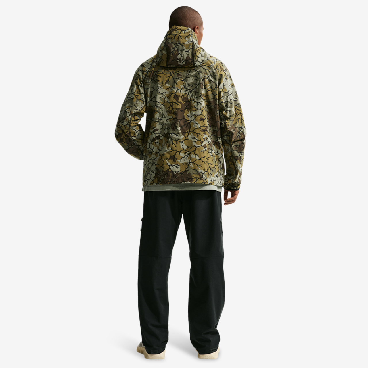 Nike Dri-FIT Tech Woven AOP Full-Zip Image 4 of 4. Tap to open photo gallery.