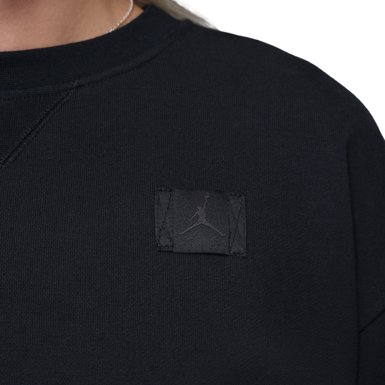 Jordan FLIGHT FLEECE CROP Image 3 of 4. Tap to open photo gallery.