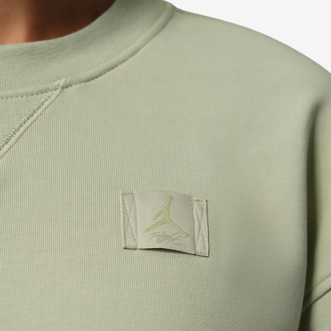 Jordan FLIGHT FLEECE CROP Image 3 of 4. Tap to open photo gallery.