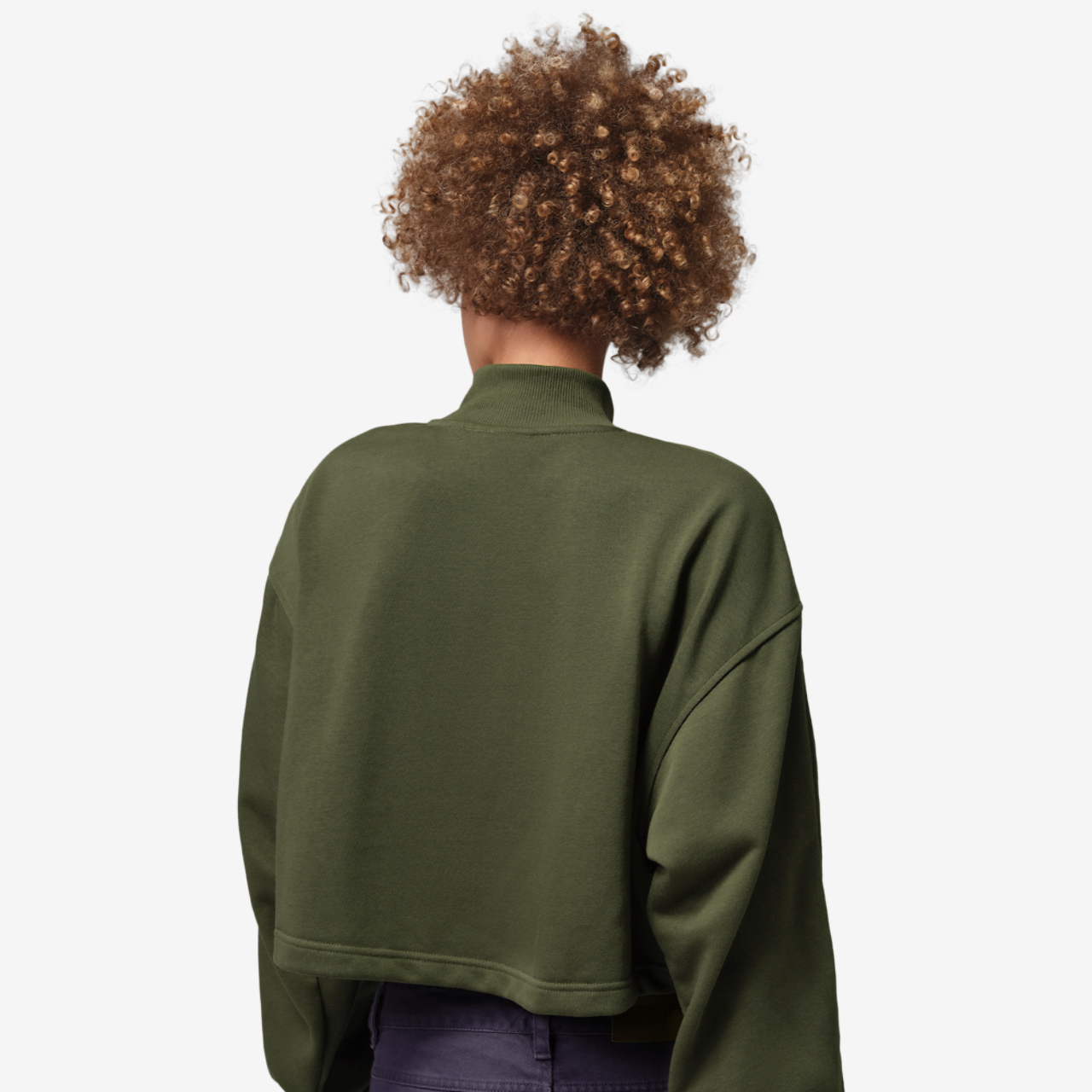 Jordan Brooklyn Fleece Quarter-Zip Image 2 of 4. Tap to open photo gallery.