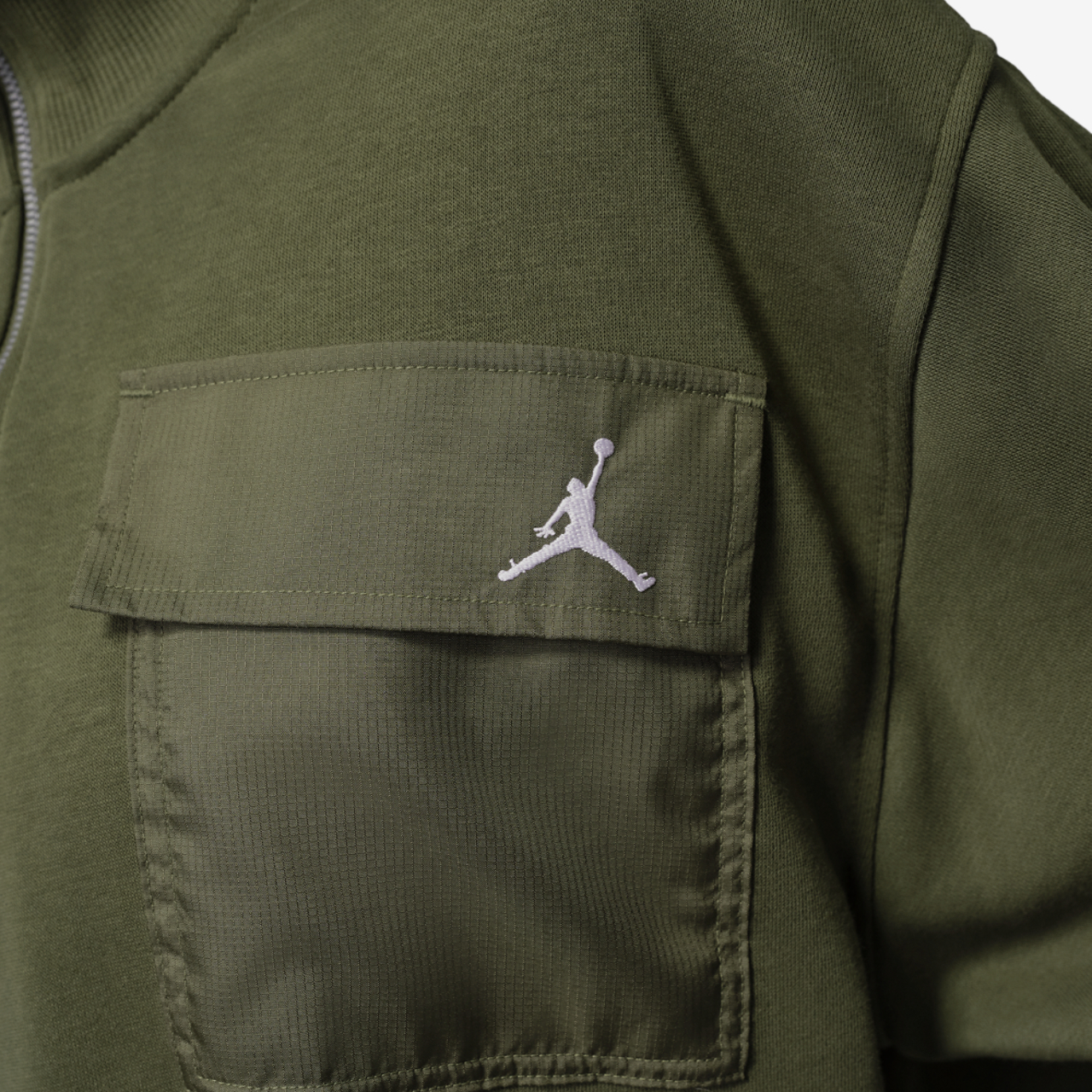 Jordan Brooklyn Fleece Quarter-Zip Image 4 of 4. Tap to open photo gallery.
