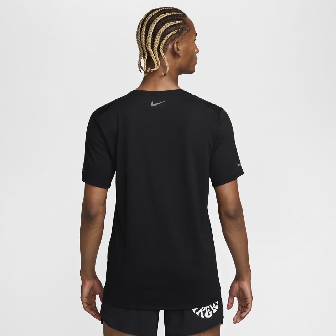 Nike Rise 365 Run Energy Dri-FIT SS T-Shirt Image 2 of 2. Tap to open photo gallery.