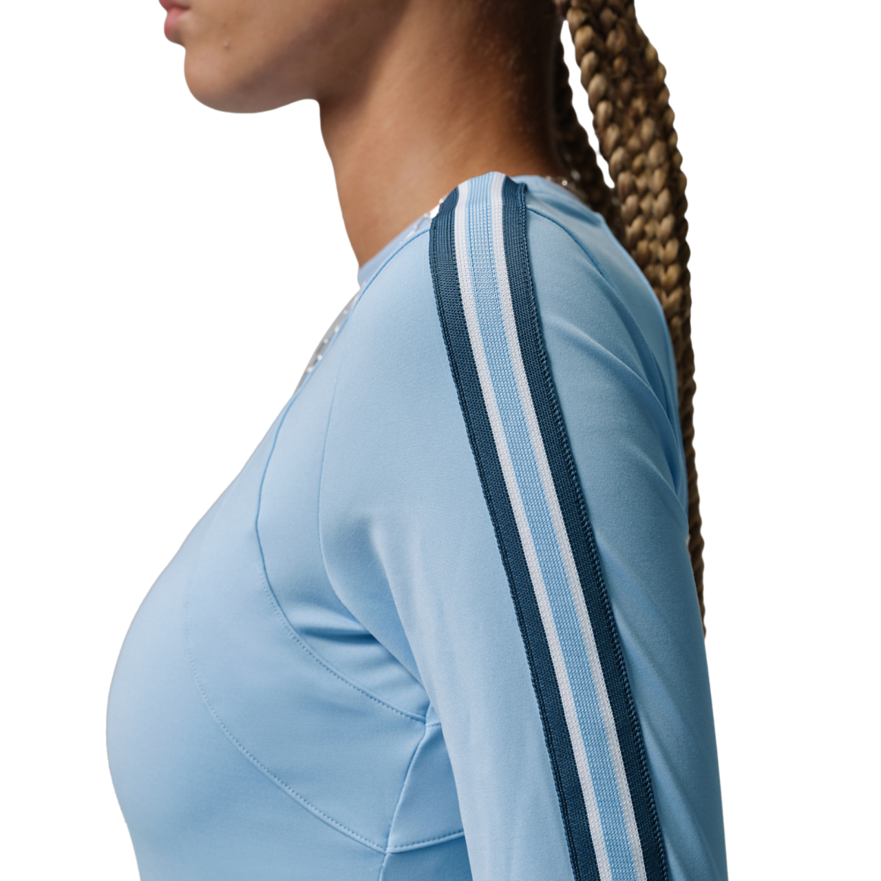 Jordan Brooklyn Long-Sleeve Dress - Blue