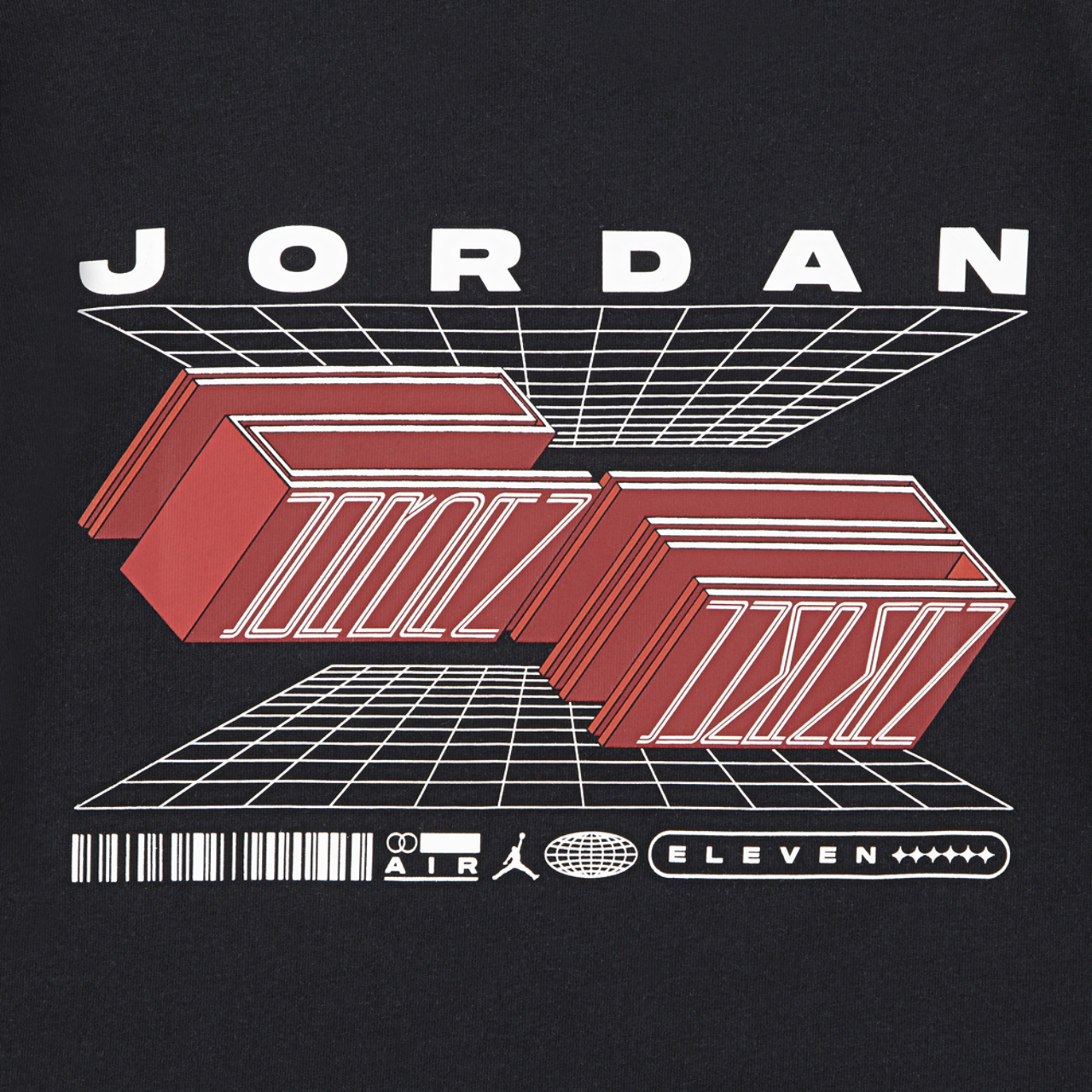 Jordan AJ 11 23 Grid T-Shirt Image 4 of 4. Tap to open photo gallery.