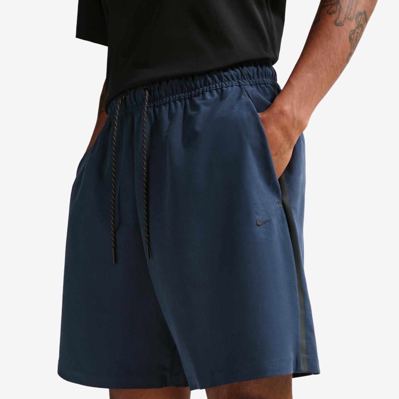 Nike Tech Shori Knit Shorts Image 1 of 4. Tap to open photo gallery.