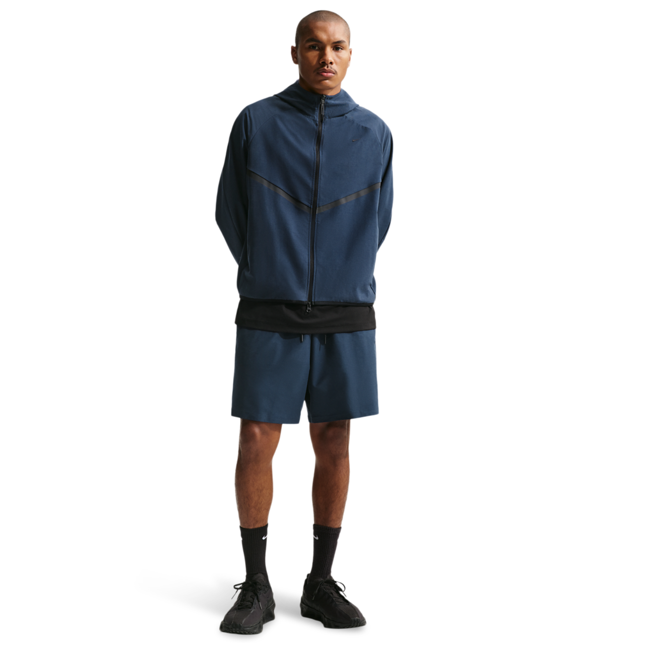 Nike Tech Shori Knit Shorts Image 3 of 4. Tap to open photo gallery.