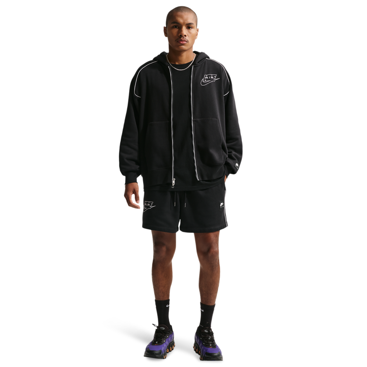 Nike Air BB Fleece Short Image 3 of 4. Tap to open photo gallery.