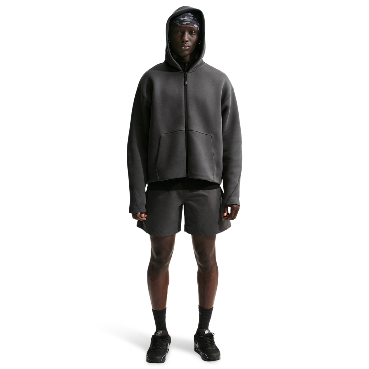 Nike Tech Fleece Ergo Full-Zip Image 3 of 4. Tap to open photo gallery.